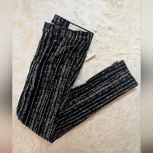 rag & bone Black and White Women's Jeggings